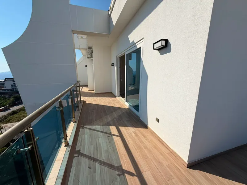 3+1 Duplex with Sea View in Mahmutlar, 150m from Beach